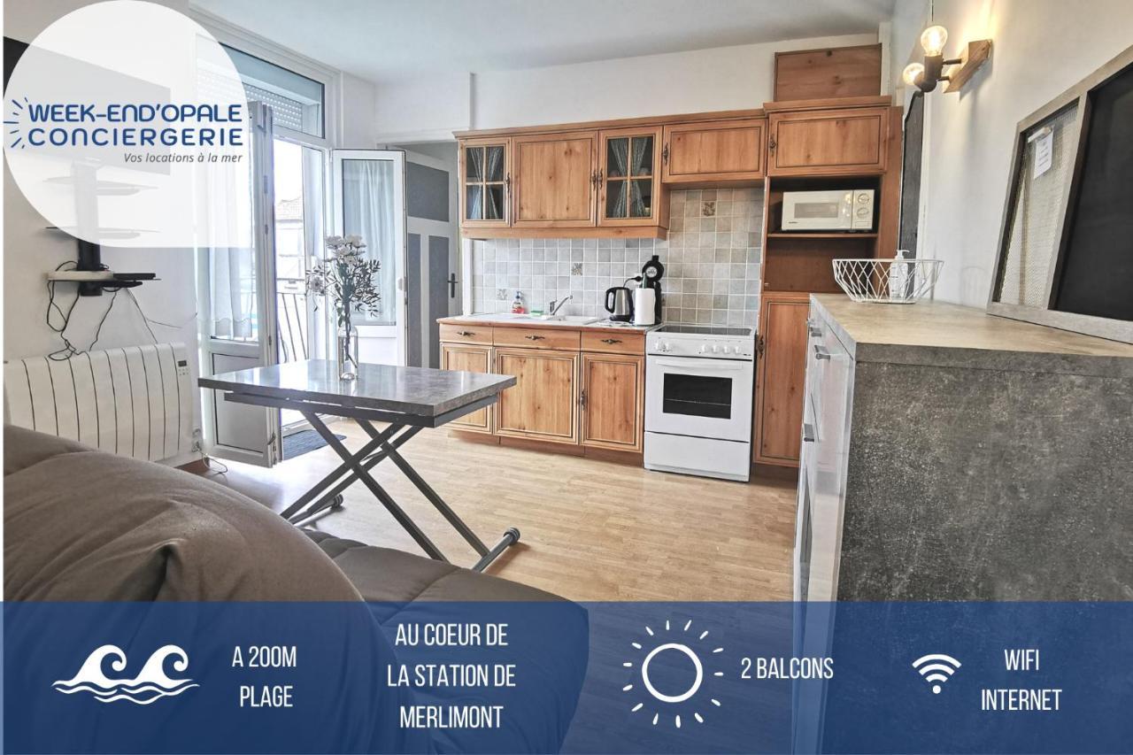 Appartement Le Bord De Plage Merlimont Plage Zewnętrze zdjęcie